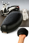 Falcon Dolphin 100 Compatible Motorcycle Leather Seat Cover Cover Canvas