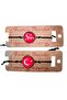Turkish Flag Visual and Written String Bracelet Set 2 Pieces - 4