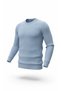 Men's Crew Neck Patterned Knit Sweater |   70% Cotton - 4