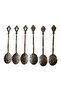 Vintage Mosques Visualized Copper Casting Tea Coffee Jam Spice 6-Piece Presentation Spoon - 5
