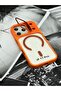 Magnetic Shockproof Case for iPhone 17 Pro with Camera Lens Protector & Kickstand Ring – MagSafe