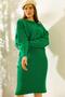 Women's Lace-Like Knit Sweater Dress - 2