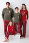 Boy's Family 100% Cotton 4 Seasons New Year Long Sleeve Pajama Set - 2
