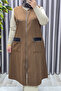 Women's Hijab Clothing Plus Size Ottoman Vest