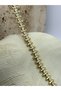 Xuping Bracelet with Steel Zircon Stone, Pointed Tip, Non-Tarnish, Anti-Allergic, Gold Color - 5
