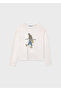 Long Sleeve T-Shirt for Ages 10-16 - Cream - 4