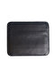 Card Holder Black Genuine Leather Card Holder - 2