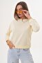 Women's Bow Embroidered Two-Thread Sweatshirt 255326 - 265044 - 2