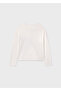 Long Sleeve T-Shirt for Ages 10-16 - Cream - 5