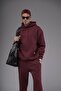 Trend Biz Kangaroo Pocket Oversized Hooded Straight Bottom Top Set