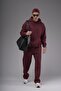 Trend Biz Kangaroo Pocket Oversized Hooded Straight Bottom Top Set - 2