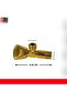 Gold Angle Valve ½” – Premium Water Control Valve, Corrosion-Resistant, Easy Installation - 3