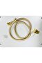 Velomo Gold Handheld Bidet Sprayer Set - Solid Brass, Anti-Bending Hose & Holder - 3