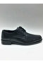 Genuine Leather Lace-Up Heel Classic Flexible Rubber Sole Black Winter Men's Shoes
