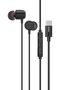 Silken-ENC High-Fidelity USB-C Earphones with ENC Mic (Black)