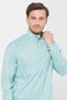 - Lightweight jacket with medium collar, Mint green, 2XL - 2
