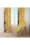 Golden Sparkling Christmas Branch Bokeh 140X260 Single Wing Background Curtain - 4