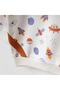 Children's 2-Piece Set Gift Baby Girl and Boy Space Dinosaur and Planet Pattern Cotton Bottom Top Set - 8