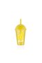 2 Pieces Soft Drink Glass with Straw Qlux Lemonade Ice Tea Ice Americano Glass Bpa Free L-00898 - 2