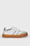 Stella White Women's Genuine Leather Sports Shoes - 2