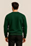 Unisex Winter Comfortable Long Dark Green Sweater - 5