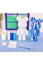 DIY Painting Fluid Bear Figure Kit, Fluid Bear, Paint Bears (Lavender Dream) - 3