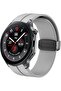 Compatible OnePlus Watch 2 Band - Soft Silicone Magnetic Buckle (46mm)