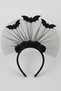 Black Rose Bat Tulle Crown – Children's Costume & Birthday Accessory (Halloween Concept) - 4