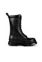 Comfortable and Stylish Boots with Long Laces and Zippers Inside and Fur Inside - 3