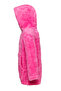 Girl's Fuchsia Hooded Plush Jacket - 3