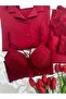 Women's Patterned Milan Pajama Set with Underwear - 4