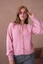 Oversized Buklet Yarn Crew Neck Knitwear Cardigan Aw25Hi0052 - 6