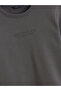 Crew Neck Printed Men's Thick Sweatshirt - 7