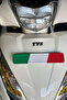 Sticker Decal for Tvs Jupiter 125 Front Plate with Italian Flag - 3