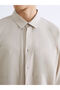 Long Sleeve Shirt Collared Men's Shirt - 3