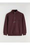 Mürdüm Mock Neck Printed Men's Thick Sweatshirt - 5