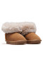 Furly Girls' Furry Zippered Casual Boots 25K Buck3064 Camel - 5