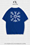 Unisex Women's and Men's Viking Compass Vegvisir Printed Special Design Oversize T-Shirt