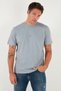 Text Detailed Cotton Regular Fit Crew Neck t Shirt Men's t Shirt 59020203 - 5