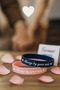 Women Men Silicone Bracelet Always by Your Side Written Silicone Couple Bracelet - 2