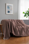 Bohemian Style Sofa Throw 170X220 cm – Fringed Tv Blanket & Decorative Sofa Cover