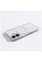 Apple iPhone 16 Compatible Case Non-Yellowing Clearmag Case (M-Safe Compatible) Transparent - 4