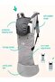 4-in-1 Convertible Baby Carrier - Grey - 4