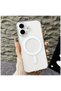 Apple iPhone 16 Compatible Case Non-Yellowing Clearmag Case (M-Safe Compatible) Transparent