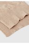 Woman ecru 100% merino scarf - 2
