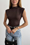 Women's High Neck Sleeveless Blouse - 2