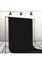 2 x 3 m Non-woven fabric Photo Photography Backdrop Background Cloth (black) - 3