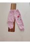 Girl Child Character and Cherry Printed 3-Thread Non-Fourted Top and Bottom 2-Piece Set - 4