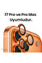 Glass Camera Lens Protector with Cosmic Orange Metal Frame Compatible with Apple iPhone 17 Pro Max / 17 Pro - 5