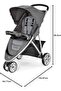 Viaro Stroller 6m-3y, Graphite - 8